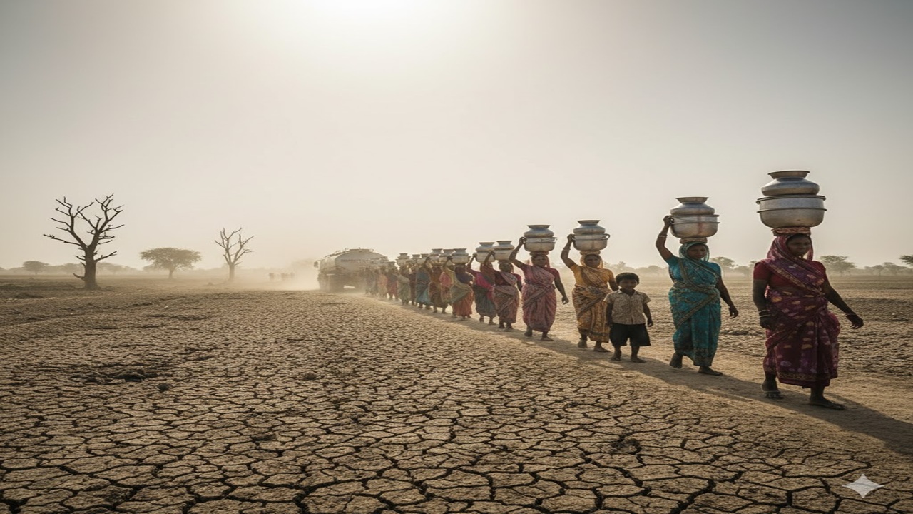 Nashik News : उन्हाळ्यात भासणार १०७५ गावांना टंचाई, पाण्यासाठी टँकरवरच राहणार भर