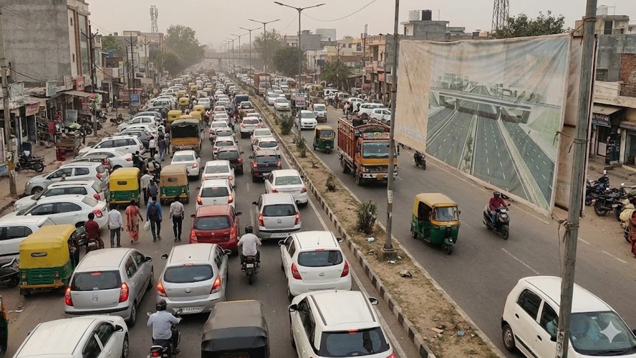 Nashik News: वाहतूक कोंडीचा रस्ता 10 लेनचा होणार, पण कधी? द्वारका-नाशिकरोड रस्ता मंजुरीच्या प्रतीक्षेत