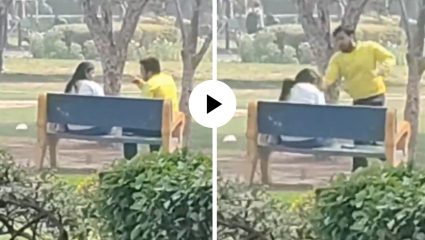 परफेक्ट रेड फ्लॅग, एक-दोन नाही तर बॉयफ्रेंडने गर्लफ्रेंडला तब्बल 30 वेळा कानशिलात लगावल्या; Video Viral