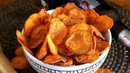 टेस्टीच नाही तर हेल्दीही… घरी बनवा कुरकुरीत ‘सुरणाचे मसाला चिप्स’, एकदाच बनवा आणि महिनाभर साठवा