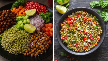 Recipe : हेल्दी खायचंय तर घरी बनवा ‘अंकुरलेल्या मुगाची चाट’, चवही लागेल भारी