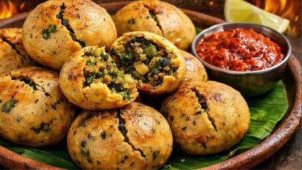 Recipe : जेवणाचा मेन्यू करा खास, घरी बनवा चविष्ट आणि खमंग चवीची ‘मेथी मसाला बाटी’