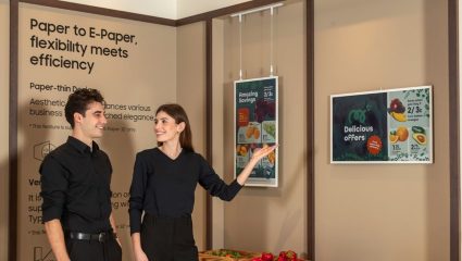कागदासारखा दिसणारा पण डिजिटल काम करणारा सॅमसंगचा नवा ई-पेपर डिस्प्ले लाँच