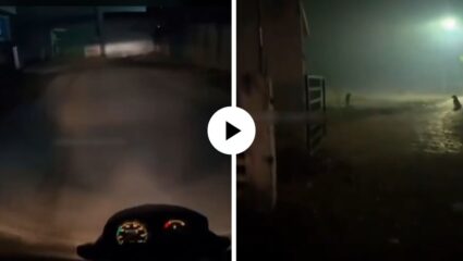 कब्रिस्तानाच्या आत ये…! अंधाऱ्या रात्री फूड डिलिव्हरी बॉयला आला भयावह कॉल, पुढे काय घडलं; Video Viral