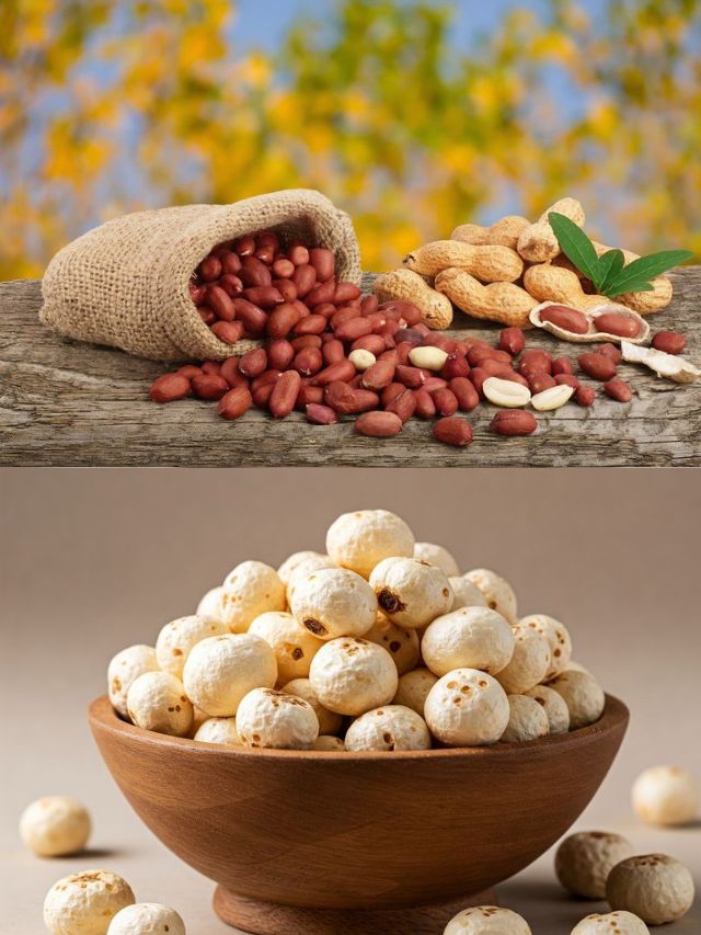शेंगदाणे की मखाना प्रोटीन वाढवण्यासाठी काय फायदेशीर ?