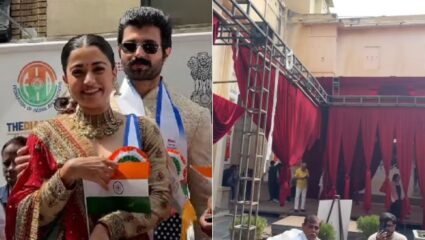 रश्मिका-विजयच्या लग्नासाठी उदयपूर सजला! सिटी पॅलेसमध्ये सुरु आहे जोरदार तयारी; Viral Video चर्चेत