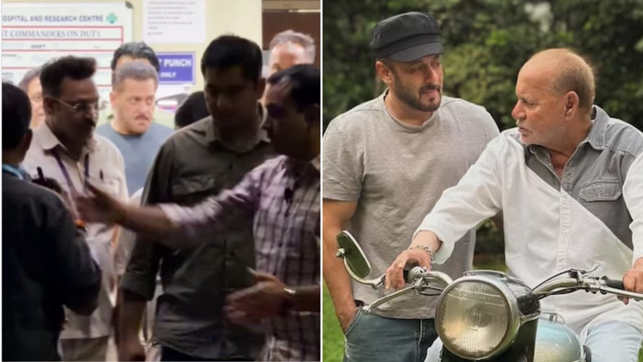 व्हेंटिलेटरवर Salim Khan ! वडिलांसोबत रात्रभर थांबला सलमान; भाईजानला भावुक पाहून चाहते चिंतेत