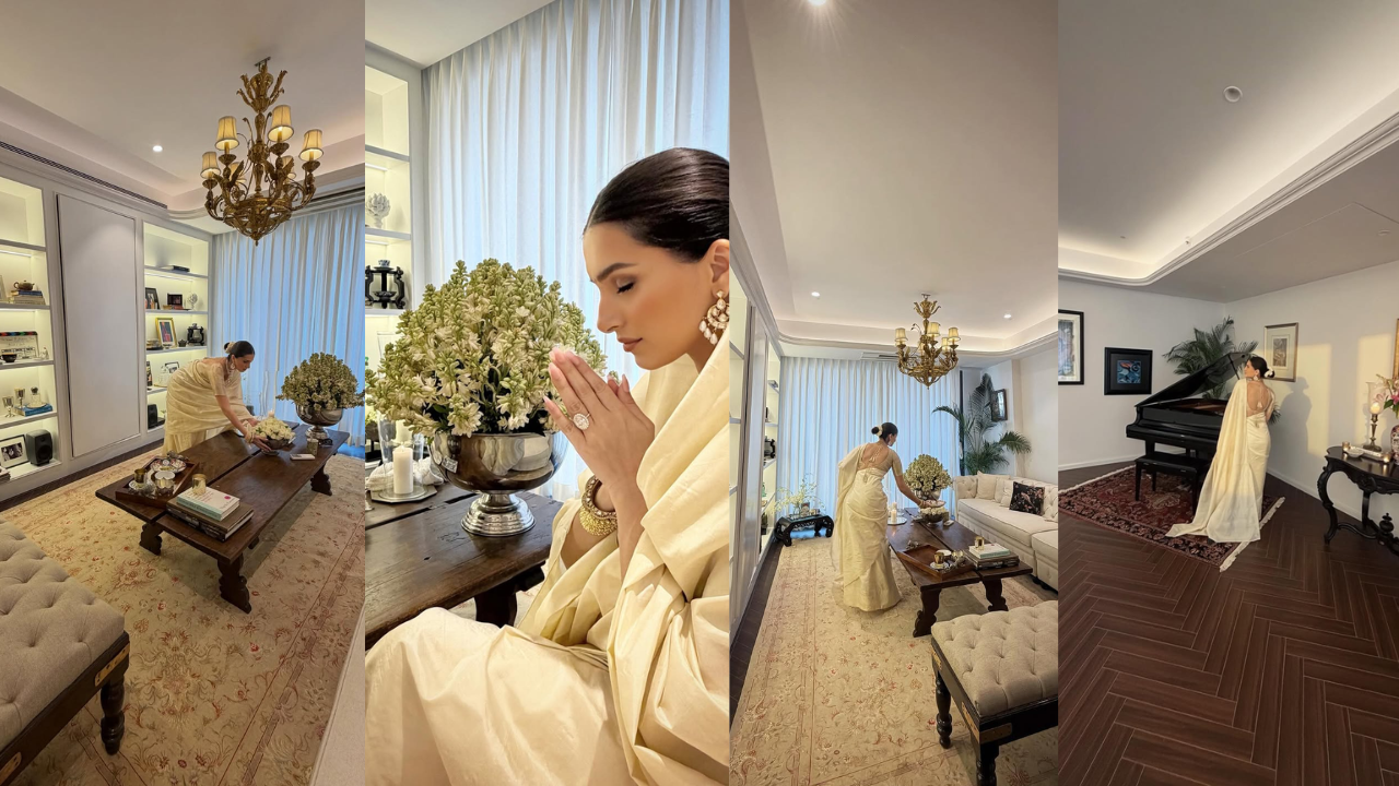 नक्षीदार फर्निचर, काश्मीरी कार्पेट अन्…, Tara Sutaria च्या घराची शाही झलक, खरेदी केलं स्वत:च पहिलं घर