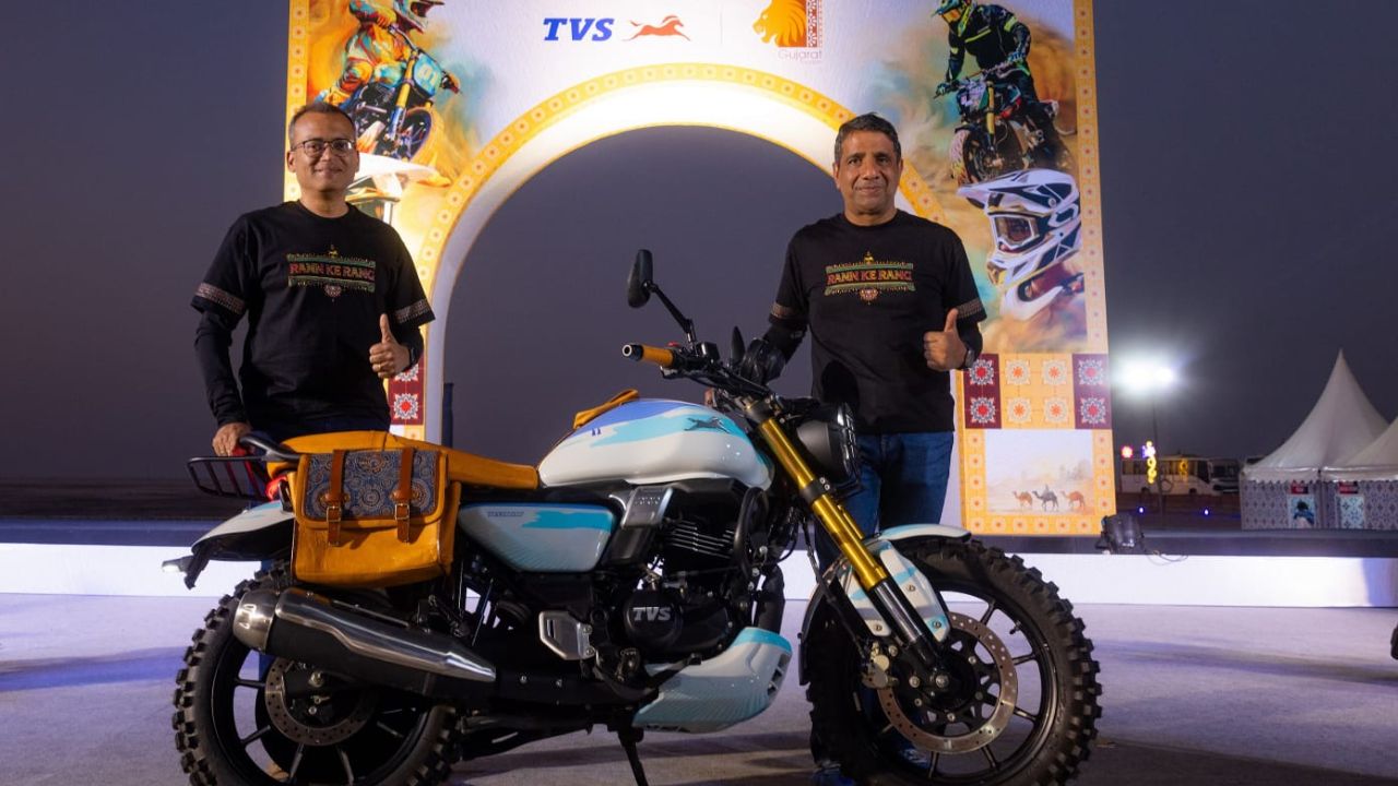 रण उत्सवात TVS Motor चे सलग दुसरे यशस्वी वर्ष, कच्छच्या वाळवंटात रंगला ‘रोड टू हेवन’चा थरार!