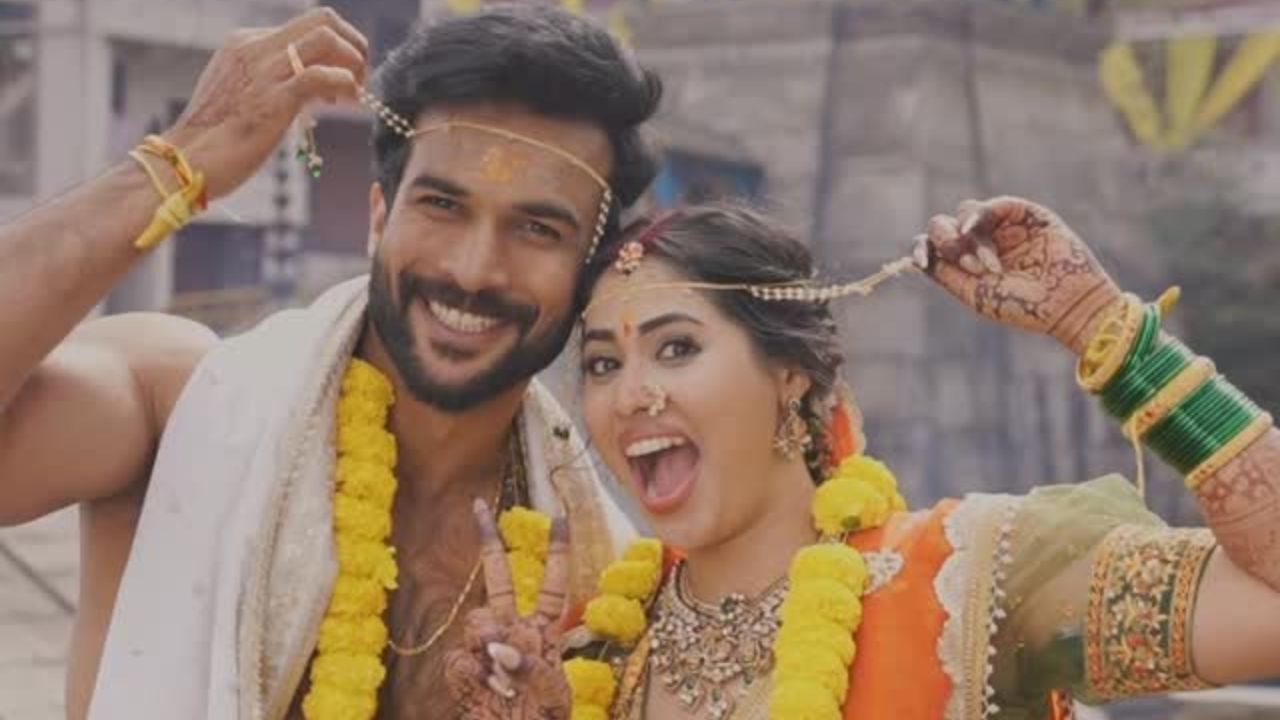 केदारनाथचा आशीर्वाद आणि सखीची साथ, विशाल- अक्षयाने बांधली प्रेमाची लग्नगाठ