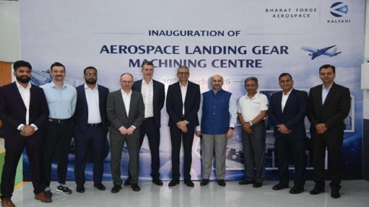 भारत फोर्ज आणि लिब्हेर एअरोस्पेस यांच्यातर्फे पुण्यात अत्याधुनिक लँडिंग गिअर मशिनिंग सुविधा सुरू