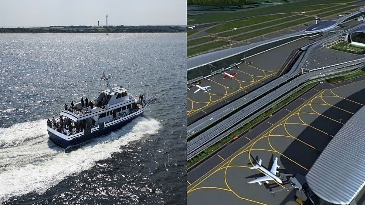 तिसऱ्या मुंबईत उरण,  रायगड, पेण आणि नवी मुंबई विमानतळ ही ग्रीन फिल्ड यांच्या विकासाबाबत कामं करण्यात येतील. 