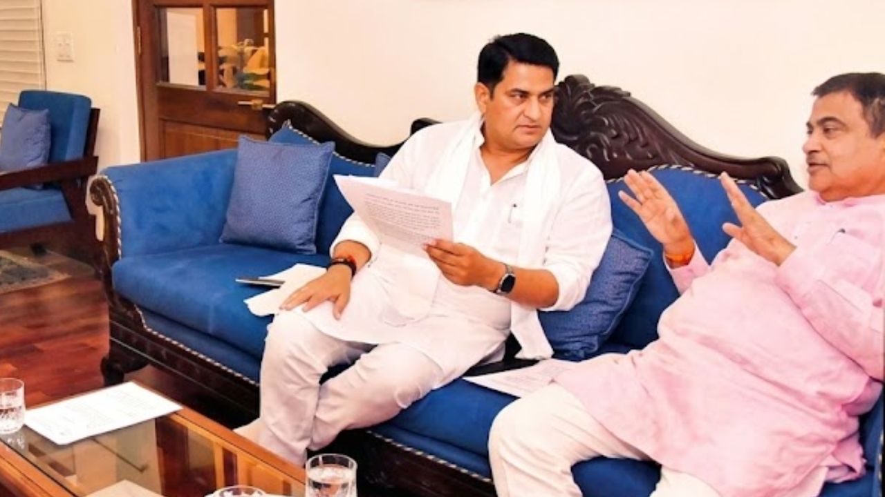 Ahilyanagar News: रखडलेले रस्ते, पुलांच्या कामांना वेग येईल! केंद्रीय मंत्री नितीन गडकरी यांची आमदार आशुतोष काळेंना ग्वाही