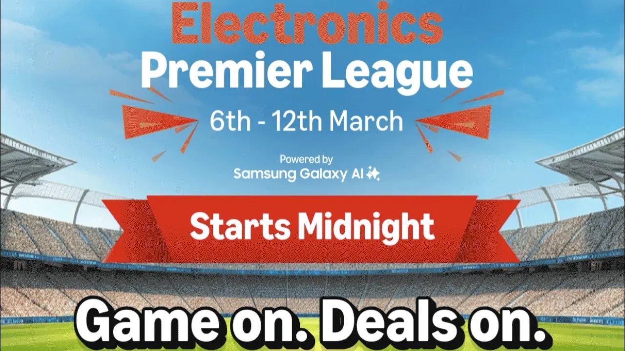 Amazon Electronic Premier League 2026: स्वस्तात इलेक्ट्रॉनिक वस्तू घेण्याची सुवर्णसंधी! स्मार्टफोनवर मिळणार भारी डिस्काउंट
