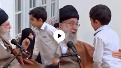 आधी शिक्षण घे..वैज्ञानिक हो…; शहीद होण्याची इच्छा व्यक्त करणाऱ्या चिमुरड्याला खामेनेईचा मोलाचा सल्ला, ‘तो’ VIDEO व्हायरल