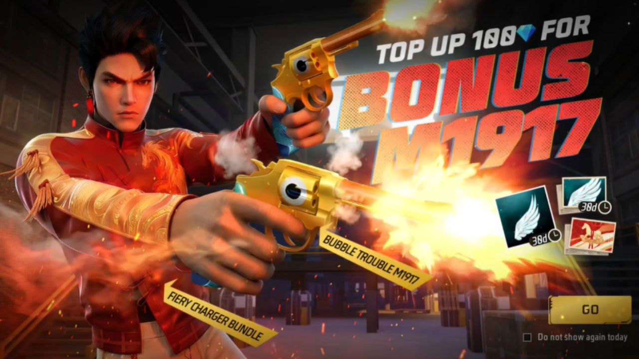 Free Fire MAX: डायमंड्स खरेदीवर मिळवा प्रीमियम रिवॉर्ड्स, नवीन इव्हेंटमध्ये जबरदस्त ऑफर्स उपलब्ध