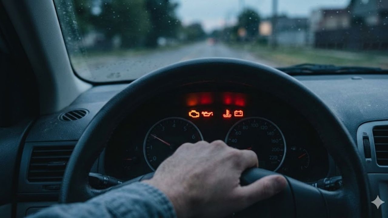 कारच्या डॅशबोर्डवर ‘या’ 4 लाईटकडे अजिबात दुर्लक्ष करू नका! एक चूक आणि तुमची कार…