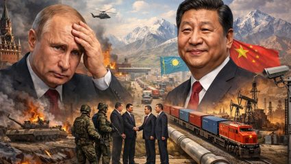 Central Asia Geopolitics : मित्रानेच केला घात! रशियाच्या घरात घुसून चीनचा मोठा गेम; मध्य आशियात पुतिनचा दबदबा मोडित?