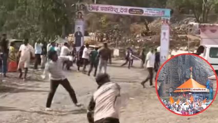 Maval News : कार्ला येथे पालखी सोहळ्यानंतर दोन गटात भीषण हाणामारी; दगडफेकीने उडाली खळबळ