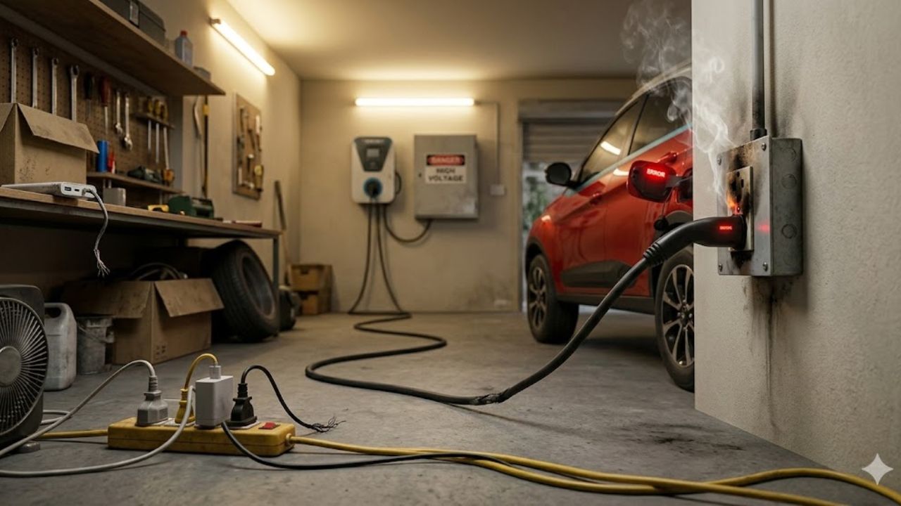 घरी EV चार्ज करताना चुकूनही करू नका ‘या’ चुका! अन्यथा खिसा होईल चांगलाच रिकामा