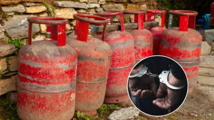 एकीकडे गॅससाठी वणवण तर दुसरीकडे काळाबाजार फोफावला; एकाच घरातून 31 सिलेंडर जप्त