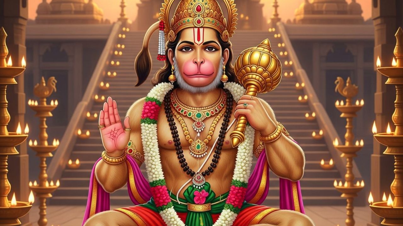 Hanuman katha: हनुमानाला शेंदुर का लावला जातो? काय आहे यामागील पौराणिक कथा जाणून घ्या