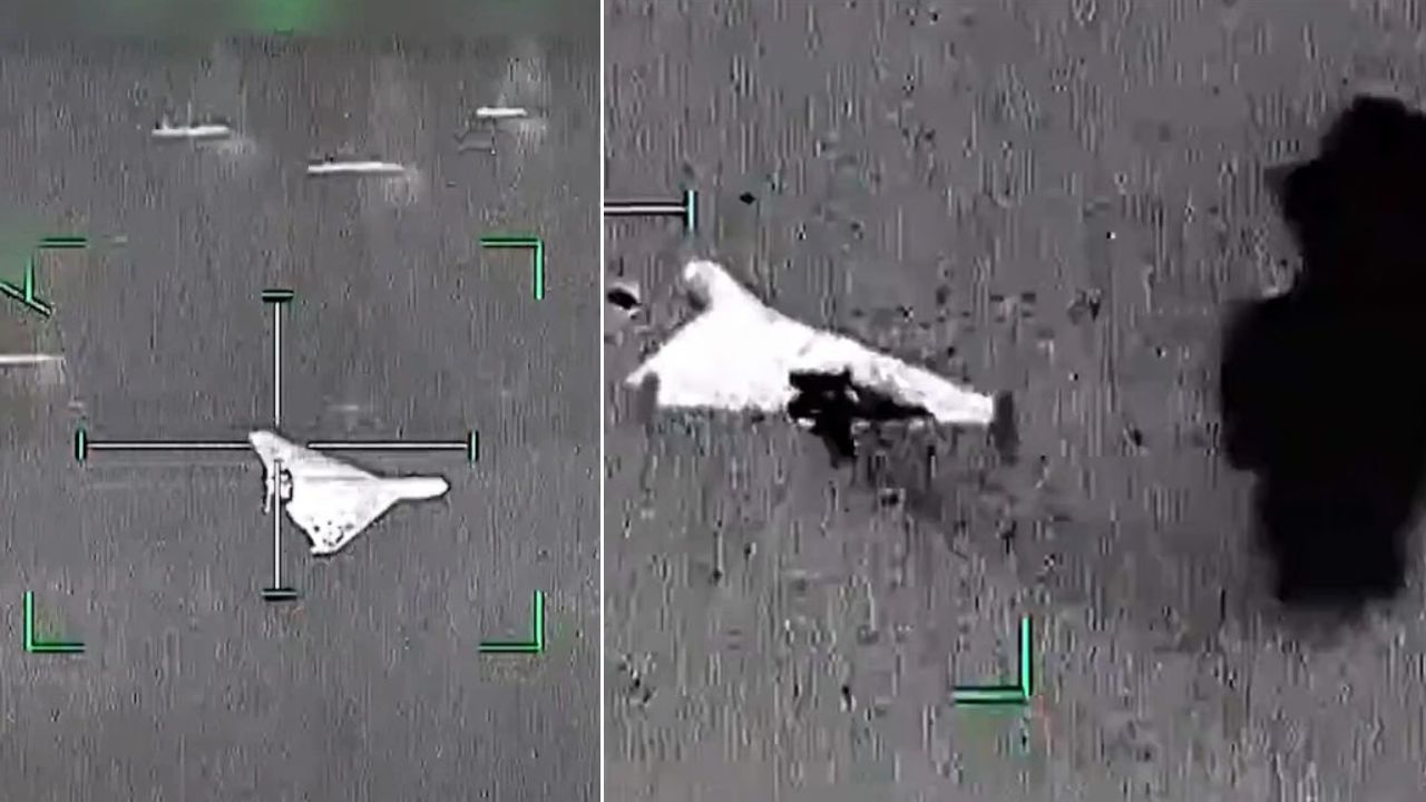 World War 3: आकाशात अग्निकहर! इराणच्या ड्रोन आर्मीला युएईने एका झटक्यात केलं उध्वस्त; पाहा ‘तो’ 40 सेकंदांचा थरारक VIDEO