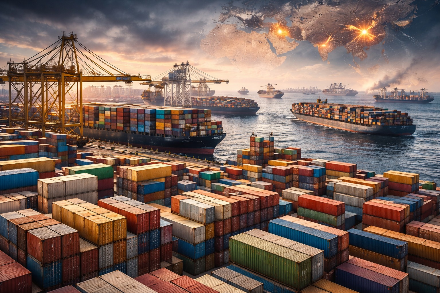 Iran-Israel War: इराण-इस्रायल युद्धाच्या तणावामुळे व्यापार संकट; भारतीय बंदरांवर हजारो कंटेनर पडले अडकून 