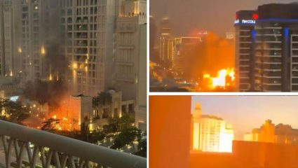 मिसाईल, ड्रोन आणि क्रूझ… UAE वर तुटून पडला इराण! ५०० हून अधिक शस्त्रांस्त्रांचा अबू धाबीवर वर्षाव; विध्वसंक VIDEO