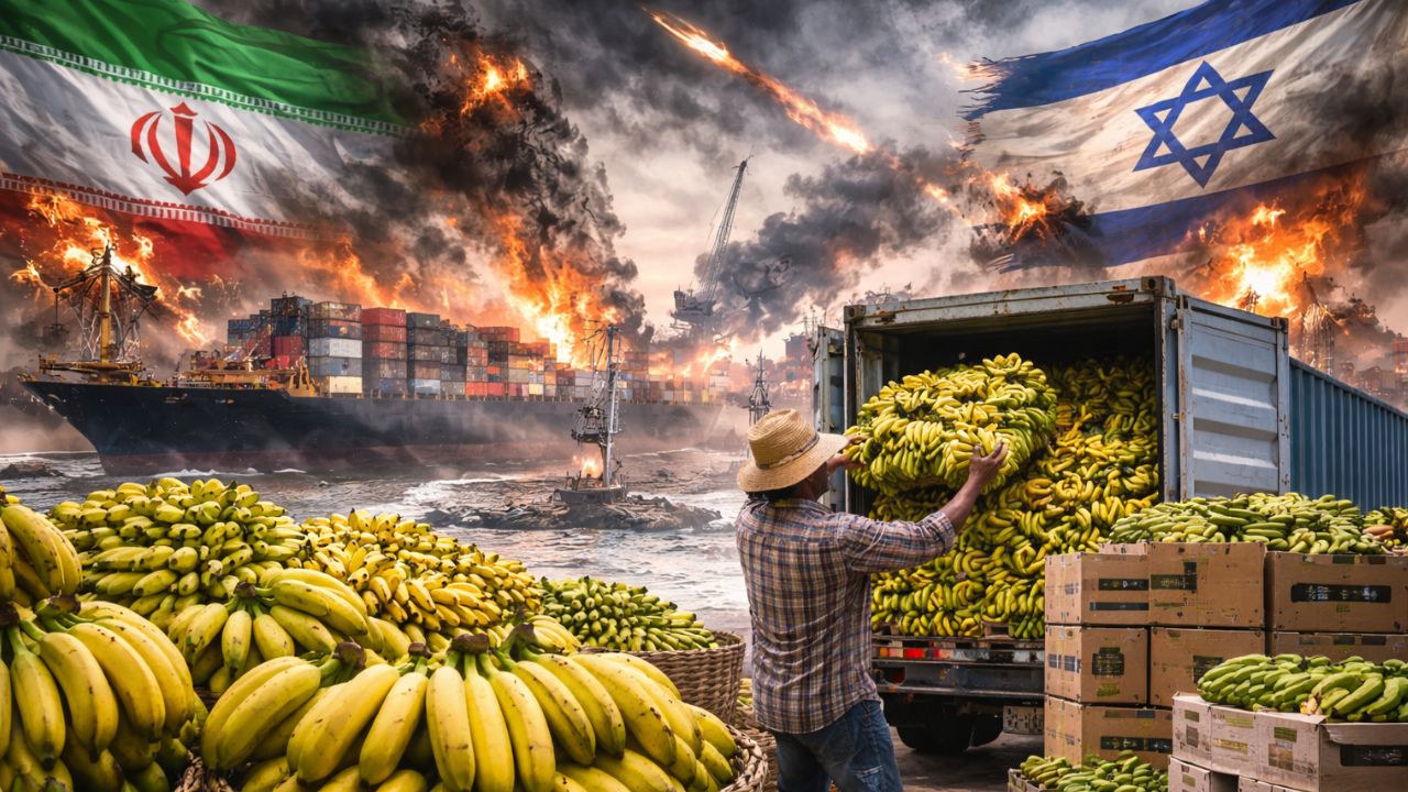 Iran Israel War : इराण-इस्रायल युद्धाचा शेतकऱ्यांना फटका; जळगावमधील केळी उत्पादक शेतकरी चिंतेत