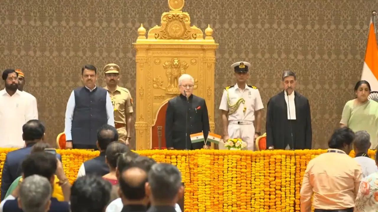 Maharashtra Governor oath-taking : महाराष्ट्राला मिळाले नवे राज्यपाल! जिष्णू देव वर्मा यांचा शपथविधी सोहळा पार