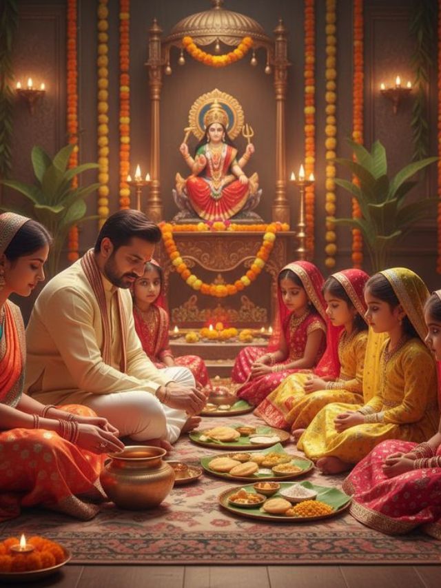 दुर्गाष्टमी कधी आहे, कन्यापूजन करण्याचा मुहूर्त जाणून घ्या