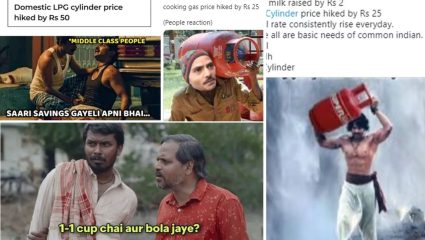 इकडे LPG साठी रांगा अन् तिकडे सोशल मीडियावर मीम्सचा पाऊस; पाहून हसून हसून पोट दुखेल