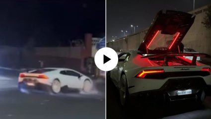 बेंगळुरूच्या रस्त्यावर ‘लॅम्बोर्गिनी’चा थरार! भररस्त्यात जीवघेणी स्टंटबाजी, पोलिसांनी उतरवली मस्ती, Video Viral