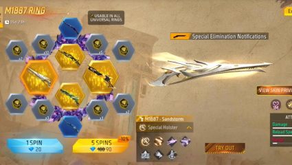 Free Fire Max: नव्या ईव्हेंटच्या एंट्रीने प्लेअर्स झाले आनंदी! स्पिन करताच मिळणार प्रीमियन गन स्किन… फॉलो करा या स्टेप्स