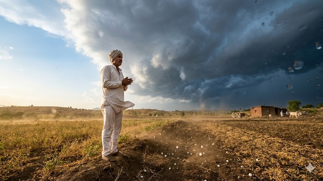 Maharashtra Rain Update: शेतकऱ्यांनो सावध व्हा! राज्यात ‘या’ चार दिवसात वादळी पाऊस आणि गारपिटीची शक्यता