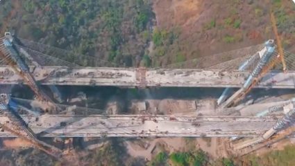 Missing link project: मुंबई-पुणे प्रवाशांसाठी आनंदाची बातमी, मिसिंग लिंक प्रकल्प पूर्ण; पहा ड्रोन दृश्ये