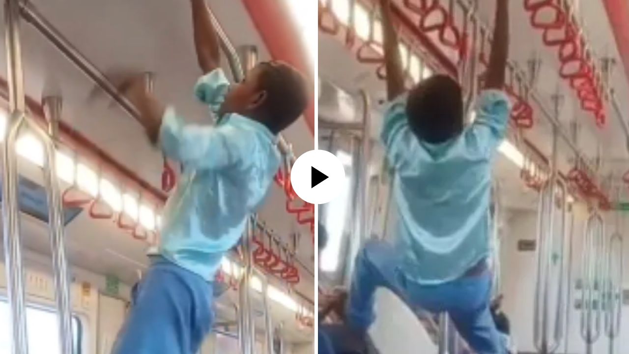 मुंबई मेट्रोत लहान मुलाचा जीवघेणा प्रताप; VIDEO व्हायरल होताच प्रशासनाचा संताप, पालकांना धाडली नोटीस