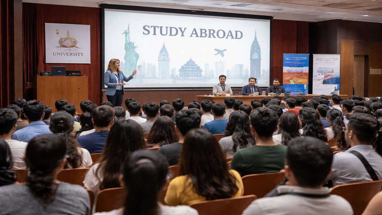 मुंबई विद्यापीठात ग्लोबल शिक्षणाची द्वारे; परदेशी शिक्षण आणि शिष्यवृत्ती मार्गदर्शन कार्यशाळेला उत्स्फूर्त प्रतिसाद