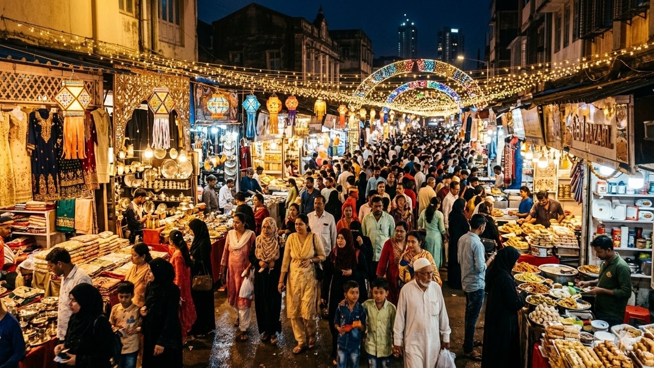 Nashik News : नाशिकच्या रात्रींमध्ये मुंबईचा नजारा, ‘सूफी जीन ईद बाजार’ ठरले राज्यातील दुसरे मोठे आकर्षण