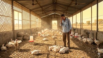 Nashik News : उष्माघाताचा कहर; दररोज ८० कोंबड्यांचा मृत्यू, पोल्ट्री व्यवसायाला मोठा फटका