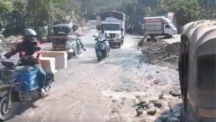 Virar :  जनतेचा पैसा वाया? जाम गटारे, वाहतूक कोंडी आणि अपघाताचा धोका!