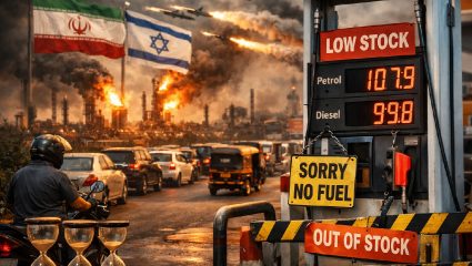 Iran Israel War मुळे भारतावर तेल संकट? केवळ ‘इतक्या’ दिवसांचा साठा; पेट्रोल-डिझेल महागणार?