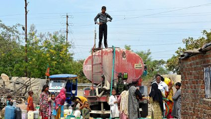 खेडमधील ३३ गावे, ५० वाड्यांमध्ये टंचाईचा दाह; पाणीसाठा झपाट्याने कमी