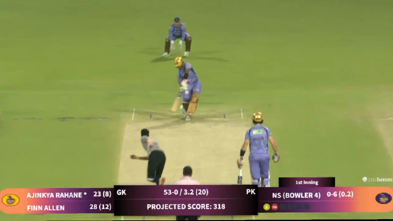 ईडनच्या मैदानात रहाणेच ‘अजिंक्य’! 20 चेंडूत दिसला ‘रुद्रावतार’; ठोकले वादळी अर्धशतक, पहा Video