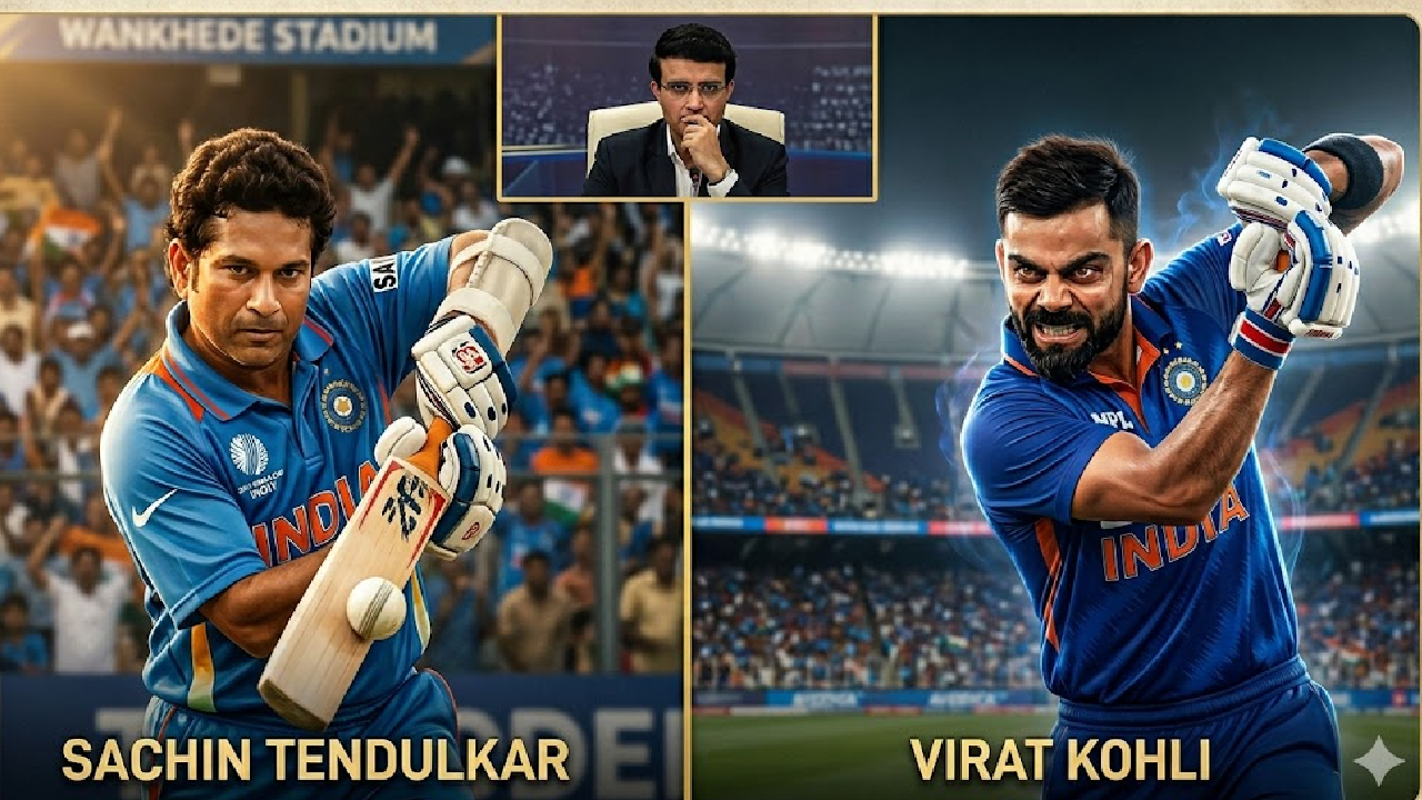 Sachin की Virat? सौरव गांगुलीने अखेर ‘किंग’ कोण ते सांगूनच टाकलं! वाचा सविस्तर…