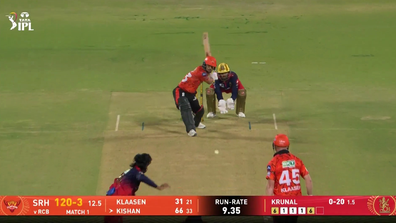 एम. चिन्नास्वामीमध्ये Ishan Kishan चा धुमाकूळ; IPL च्या पहिल्या सामन्यात RCB ला 2022 धावांचे लक्ष्य