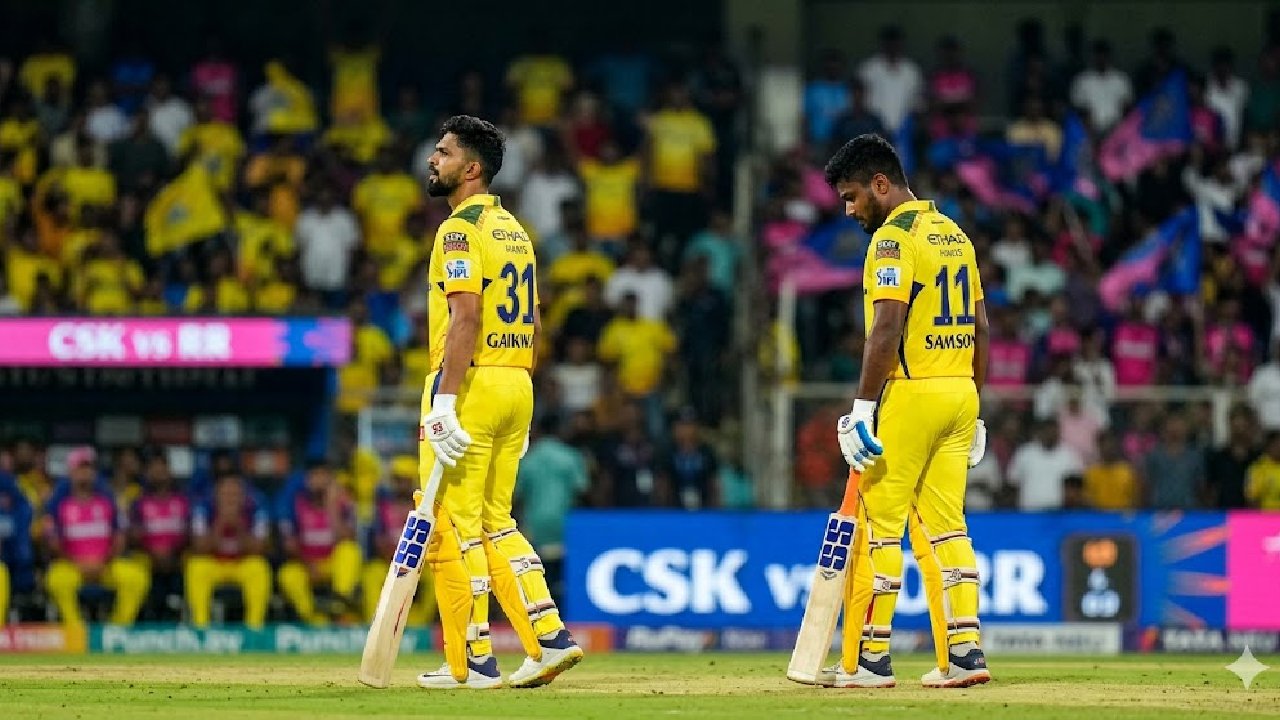 CSK चा मोठा ‘गेम’! ‘यलो आर्मी’ला मोठा धक्का; संजू अन् ऋतुराजचा RR विरुद्ध फ्लॉप शो