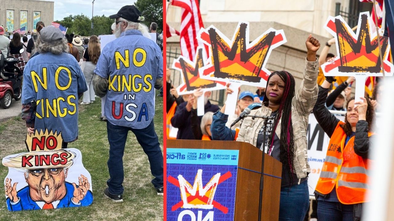 No Kings Rally : घरातूनच विरोध, रस्त्यावर जनसागर! ट्रम्पविरोधात 80 लाख अमेरिकनचे लक्षवेधी आंदोलन