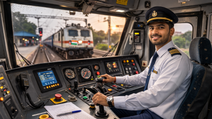 रेल्वेमध्ये ‘लोको पायलट’ बनायचंय? जाणून घ्या महिना किती कमावतात आणि कोणत्या मिळतात सुविधा ?